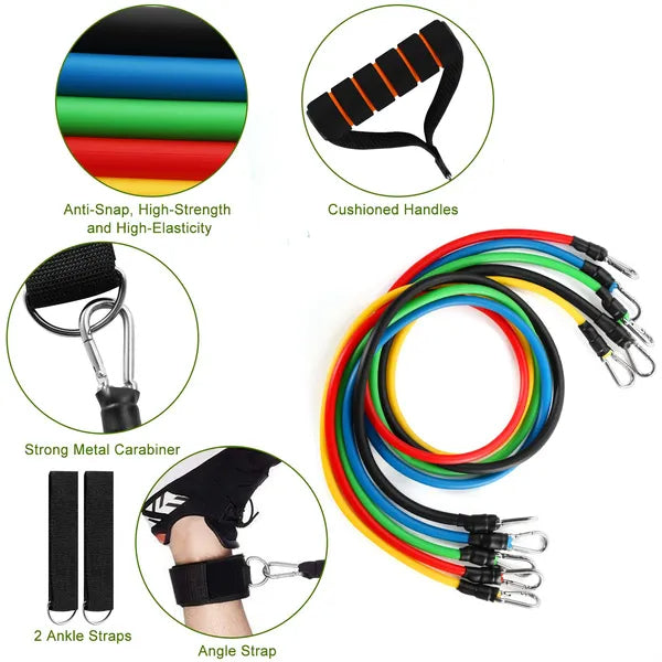 Pronex Pro-Resistance Band Set (11-Piece)