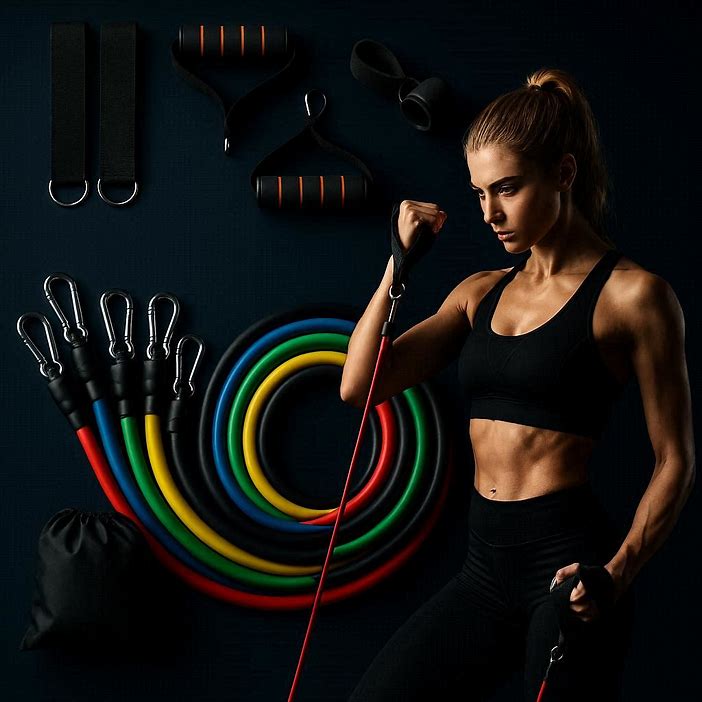 Pronex Pro-Resistance Band Set (11-Piece)